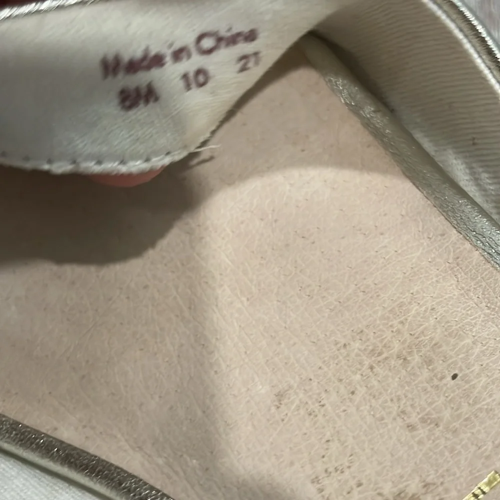 Jack Rogers Gold Espadrille Platform sandals size 8